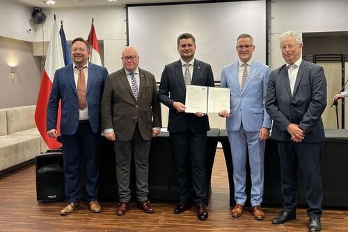 Podpisanie umowy partnerskiej miast Kazimierz Dolny & Clervaux z Luksemburga