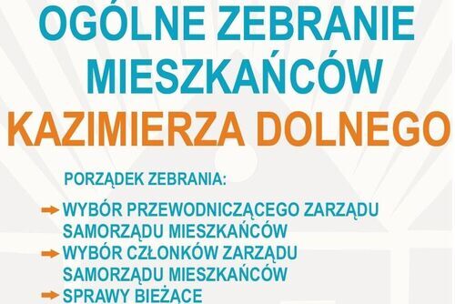 Wybierz Przewodniczącego Samorządu Mieszkańców