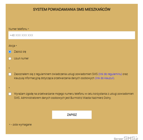 📢 Ważna informacja dla mieszkańców