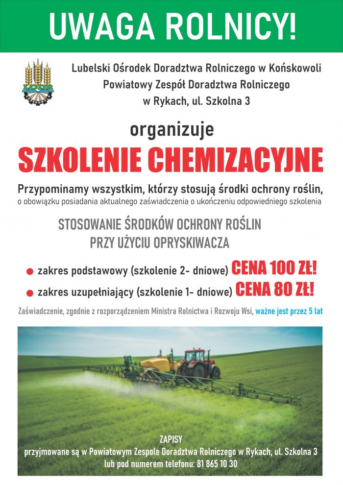 Kurs chemizacyjny