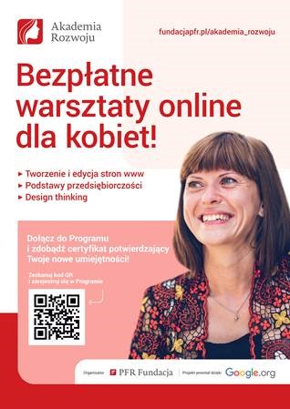 Program społeczno-rozwojowy skierowany do kobiet – Akademia Rozwoju.