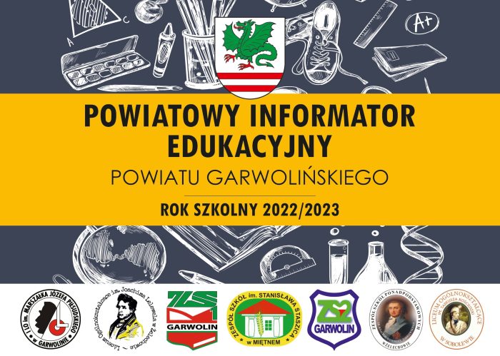 Oferta edukacyjna Powiatu Garwolińskiego na rok szkolny 2022/2023