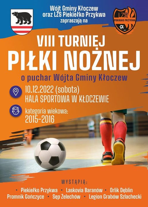 VIII Turniej Piłki Nożnej o Puchar Wójta Gminy Kłoczew