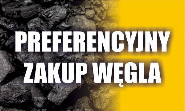 Preferencyjny zakup węgla – informacja