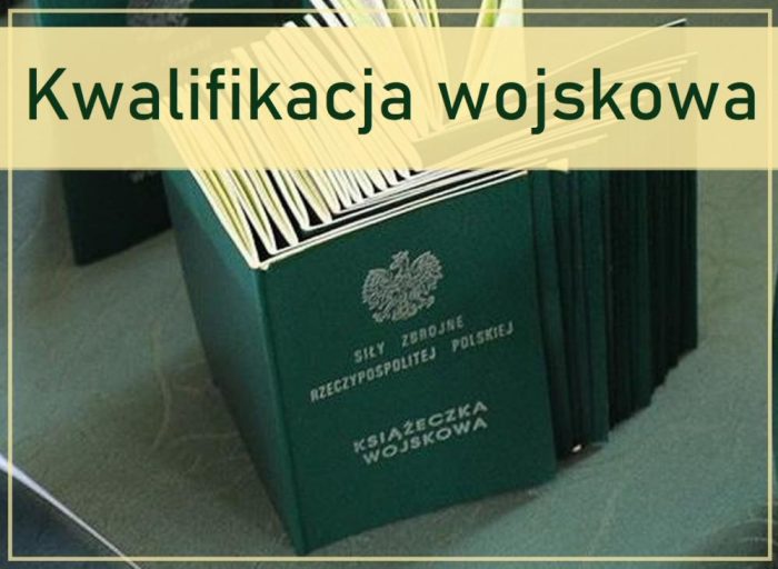 OBWIESZCZENIE O KWALIFIKACJI WOJSKOWEJ W 2023 ROKU