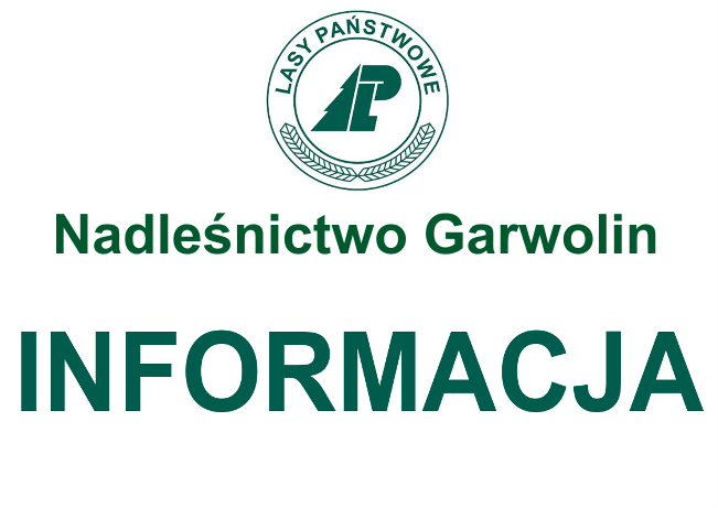 Informacja Nadleśnictwa Garwolin