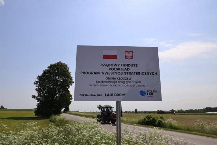 Modernizacja dróg gminnych w miejscowościach popegeerowskich