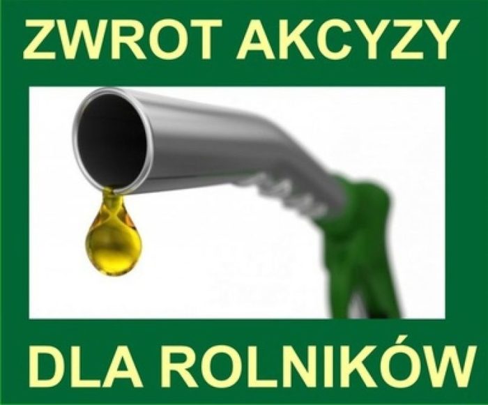 INFORMACJA o zasadach ubiegania się o zwrot podatku akcyzowego zawartego w cenie oleju napędowego wykorzystywanego do produkcji rolnej – LUTY 2024 rok