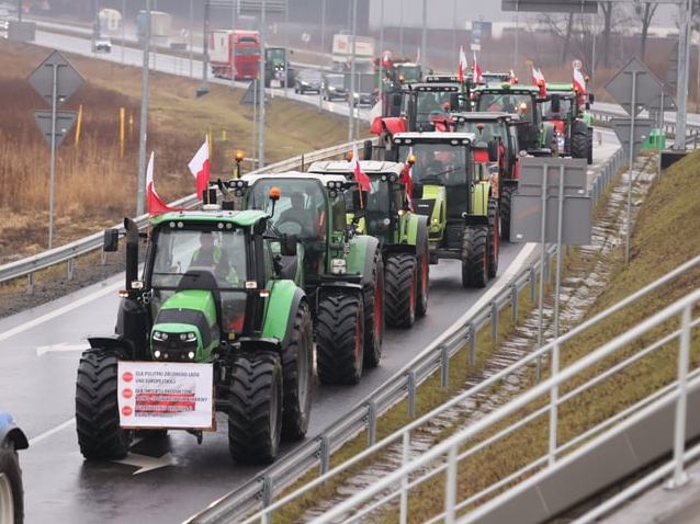 Komunikat dotyczący protestów rolnicznych na terenie Powiatu Ryckiego