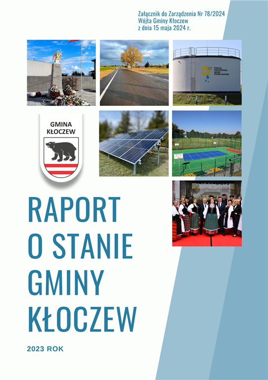 Ogłoszenie o debacie nad raportem o stanie gminy za 2023 r.