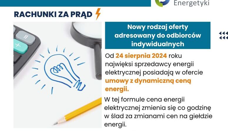 Kampania URE dotycząca umów na sprzedaż energii elektrycznej