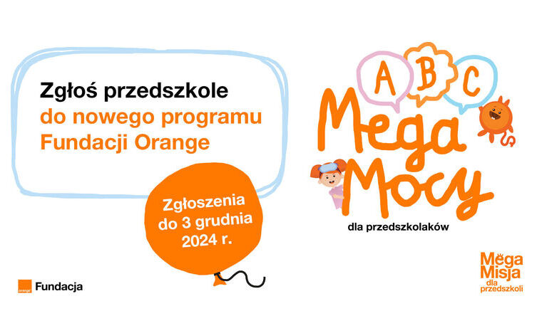 W trosce o kompetencje społeczne dzieci – nowy program Fundacji Orange dla przedszkoli