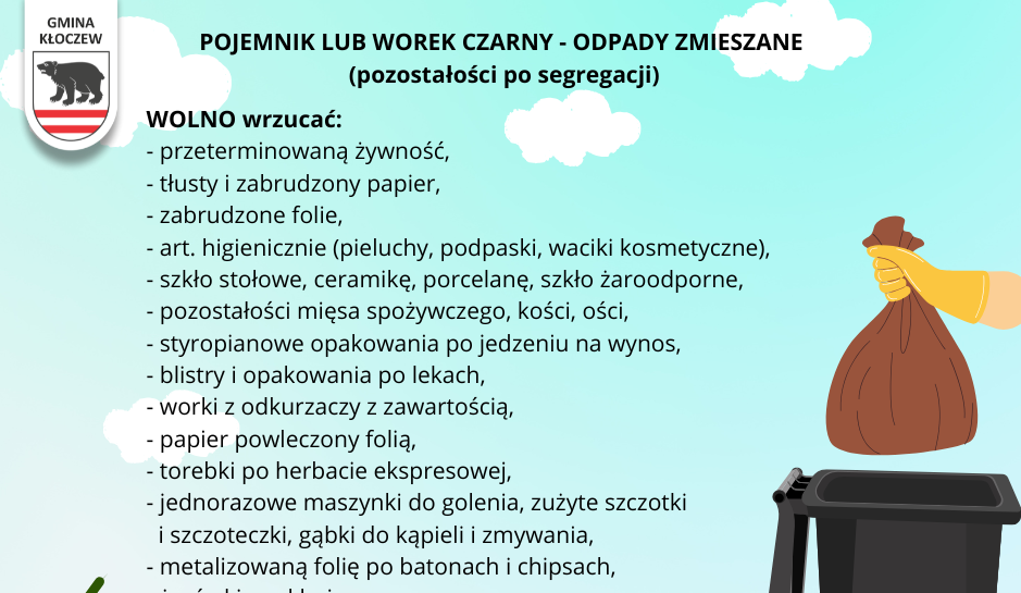 Odbiór odpadów zmieszanych