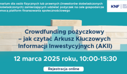 Grafika przedstawia informacje na temat webinaru