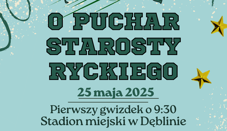 Turniej Piłki Nożnej o Puchar Starosty Ryckiego