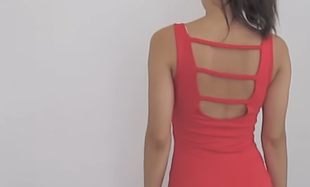Jak zrobić stanik do sukienki z odkrytymi plecami?