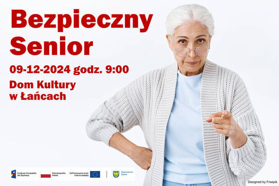 Zaproszenie na spotkanie „Bezpieczny Senior”