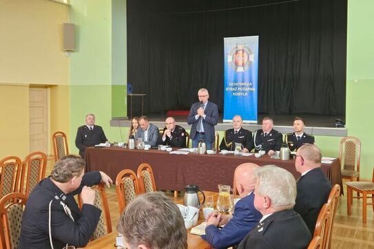 Zebranie sprawozdawcze Ochotniczej Straży Pożarnej w Kobyli