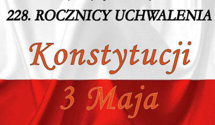 Obchody 228. rocznicy uchwalenia Konstytucji 3 Maja