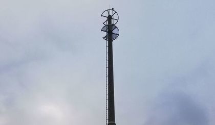 Maszt radiokomunikacyjny przy Dworcu PKP w Krasnymstawie 