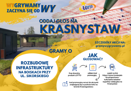 GŁOSUJMY NA PROJEKT MOSIR-U