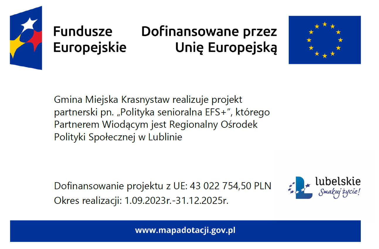 Ruszyła rekrutacja do projektu "Polityka Senioralna EFS+"