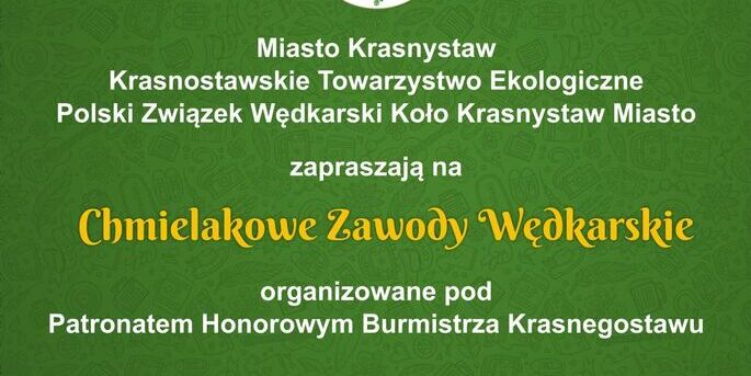 Zapisz się na Chmielakowe Zawody Wędkarskie!