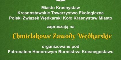 Zapisz się na Chmielakowe Zawody Wędkarskie!