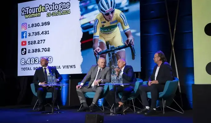 Konferencja podsumowująca 2. Tour de Pologne Women w Województwie Lubelskim