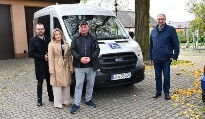 Nowy mikrobus dla Miejskiego Ośrodka Pomocy Społecznej