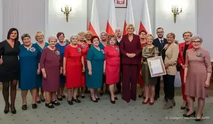 Nasi seniorzy zaśpiewali w Pałacu Prezydenckim