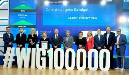 Miasto Krasnystaw debiutuje na rynku Catalyst