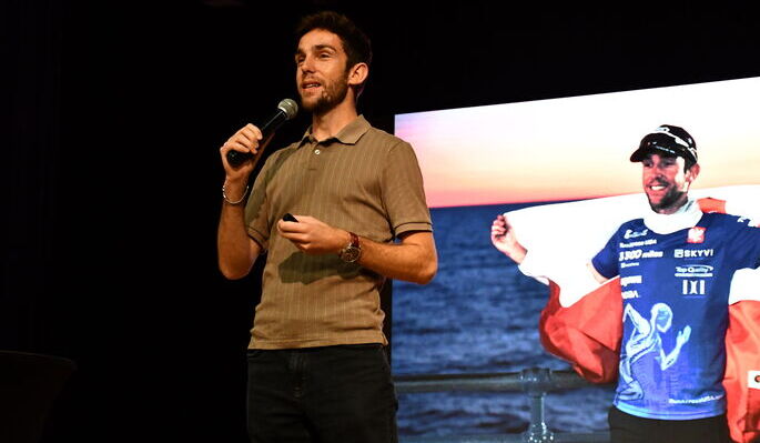 Spotkanie z Tomaszem Sobanią polskim Forrestem Gumpem