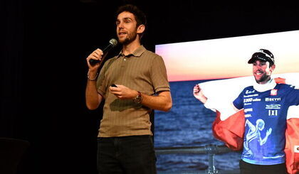 Spotkanie z Tomaszem Sobanią polskim Forrestem Gumpem