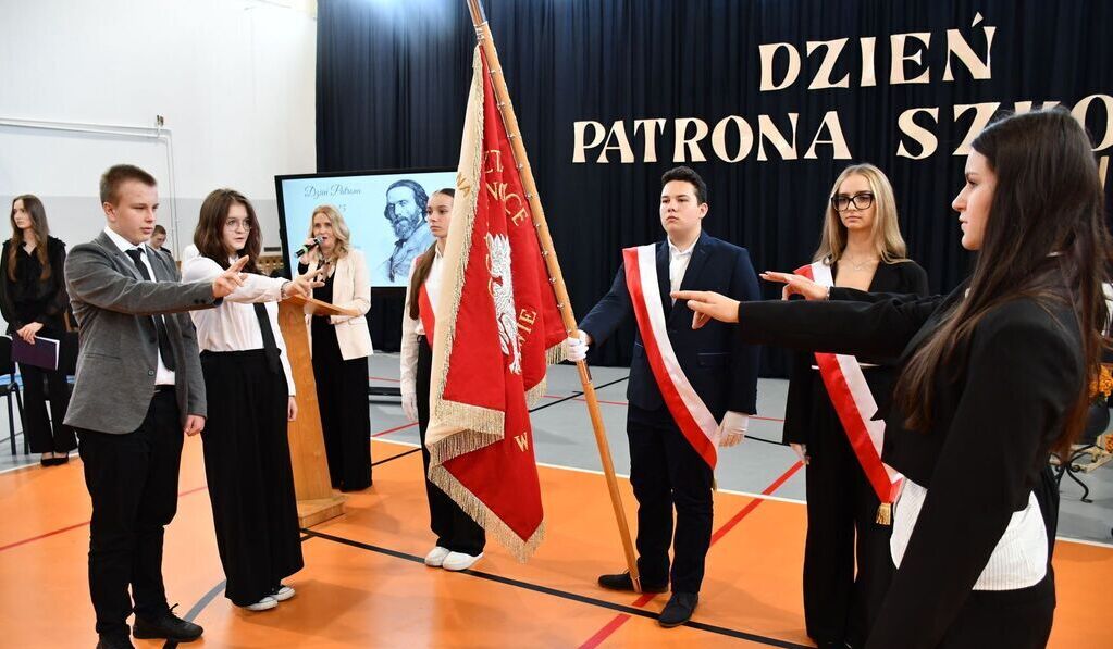 Święto patrona w II LO w Krasnymstawie