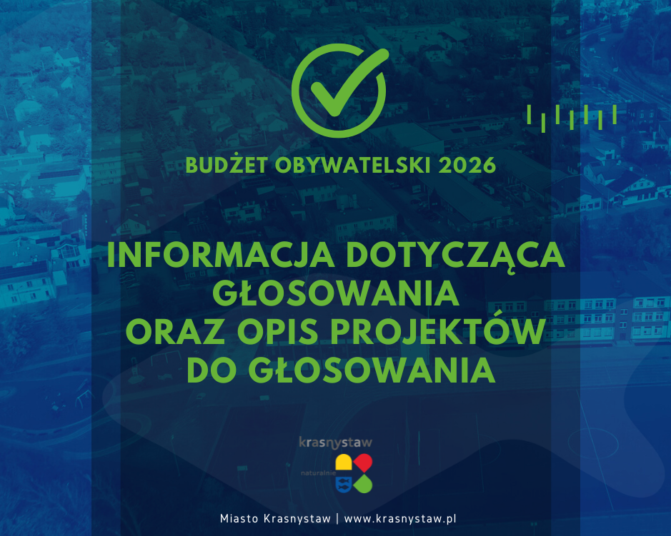 Informacja dotycząca głosowania oraz opis projektów do głosowania