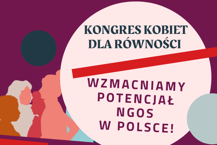 Projekt pt. Wzmocnienie potencjału w zakresie realizacji usług społecznych Stowarzyszenia Kongresu Kobiet i innych organizacji prowadzących działalność na rzecz równości kobiet i mężczyzn w Polsce