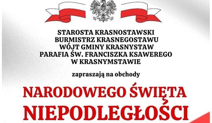 Obchody Narodowego Święta Niepodległości w Krasnymstawie