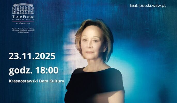 Spektakl „Kochany, najukochańszy…” z Grażyną Barszczewską