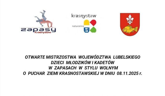 Międzynarodowe zawody zapaśnicze w Krasnymstawie!