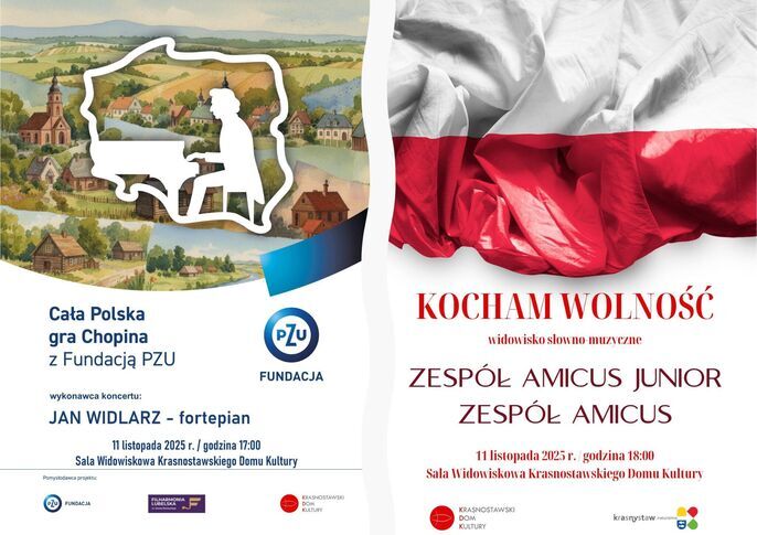 Muzyczna uczta na Święto Niepodległości. Dwa wyjątkowe wydarzenia w KDK