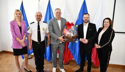 Pożegnanie funkcjonariusza Straży Miejskiej. Romuald Brodzik przeszedł na emeryturę