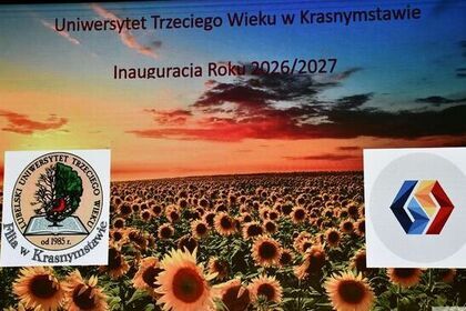 Uroczysta inauguracja nowego roku akademickiego na Uniwersytecie Trzeciego Wieku w Krasnymstawie