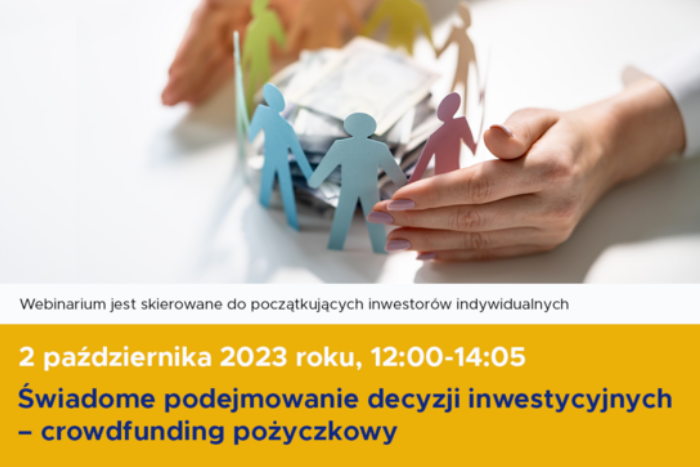 [Urząd KNF] Zaproszenie na webinarium CEDUR dla początkujących inwestorów indywidualnych - 2 października 2023 roku: Gmina Krośniewice