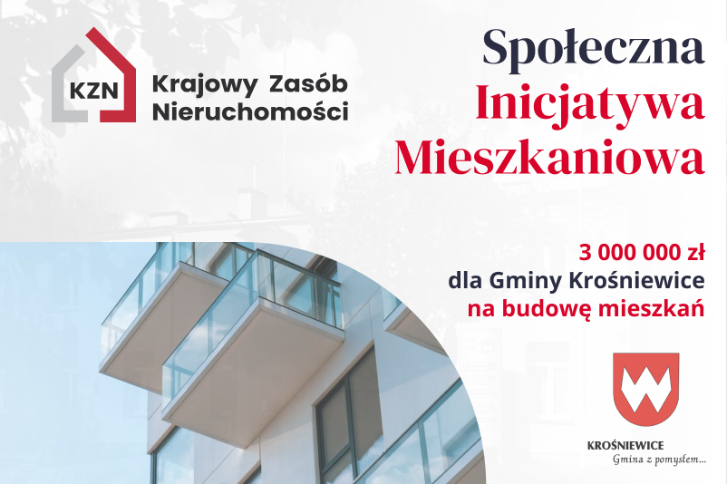 3 000 000 zł na budowę mieszkań w Gminie Krośniewice
