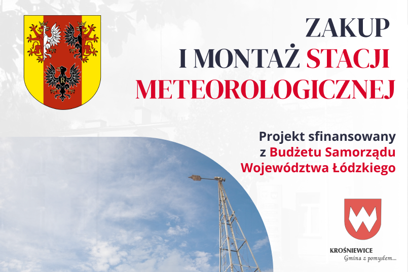 ZAKOŃCZONA BUDOWA STACJI METEOROLOGICZNEJ