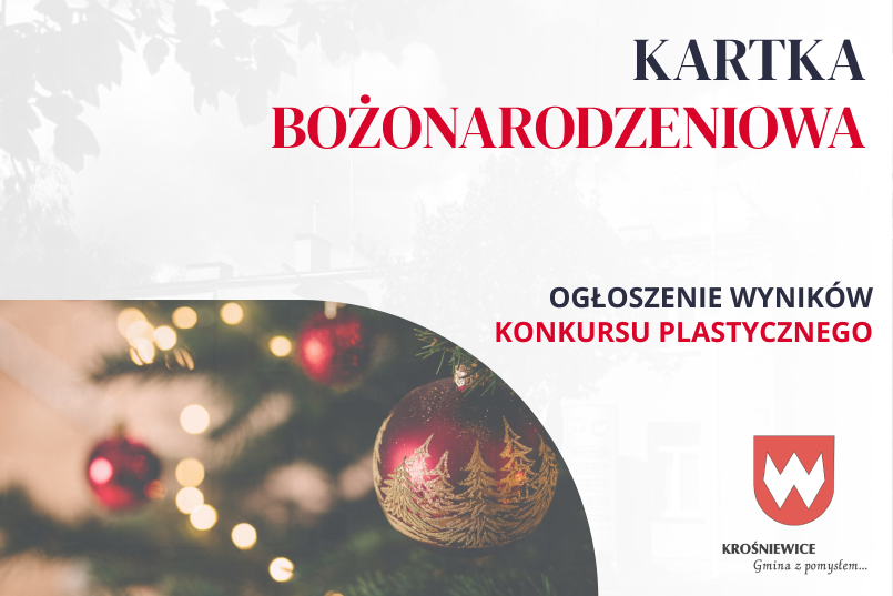 WYNIKI KONKURSU PLASTYCZNEGO „KARTKA BOŻONARODZENIOWA”