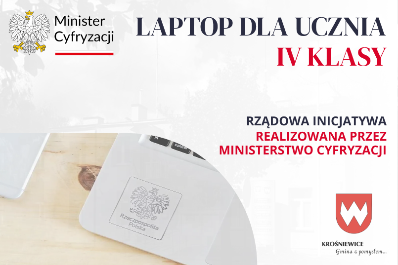 Laptop dla każdego czwartoklasisty!