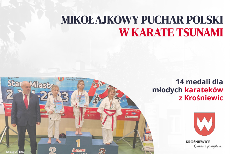 Sukces Krośniewickich Karateków na Mikołajkowym Pucharze Polski!