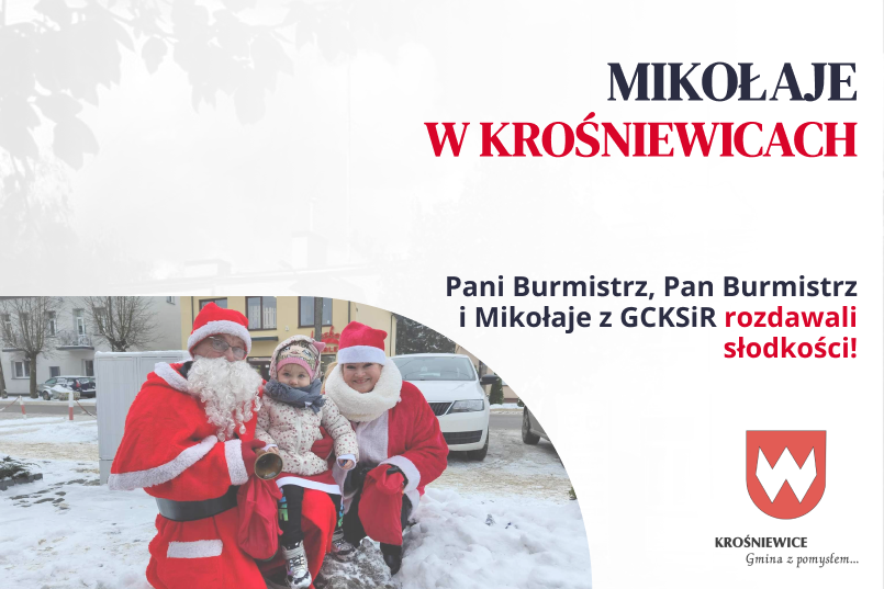 HO HO HO,  MIKOŁAJE W KROŚNIEWICACH!